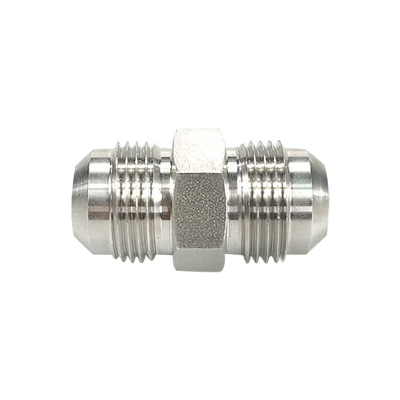 Conector de alargamento macho com encaixe alargado de aço inoxidável